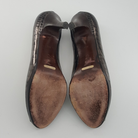 Cole Haan Nike Metallic Heels - Picture 6 of 7